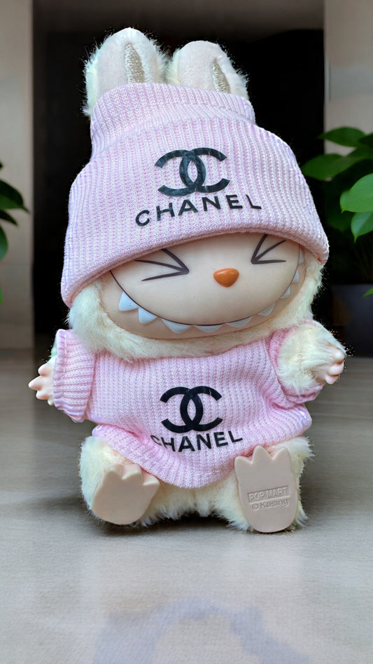 Pink CC Beanie and Top Set