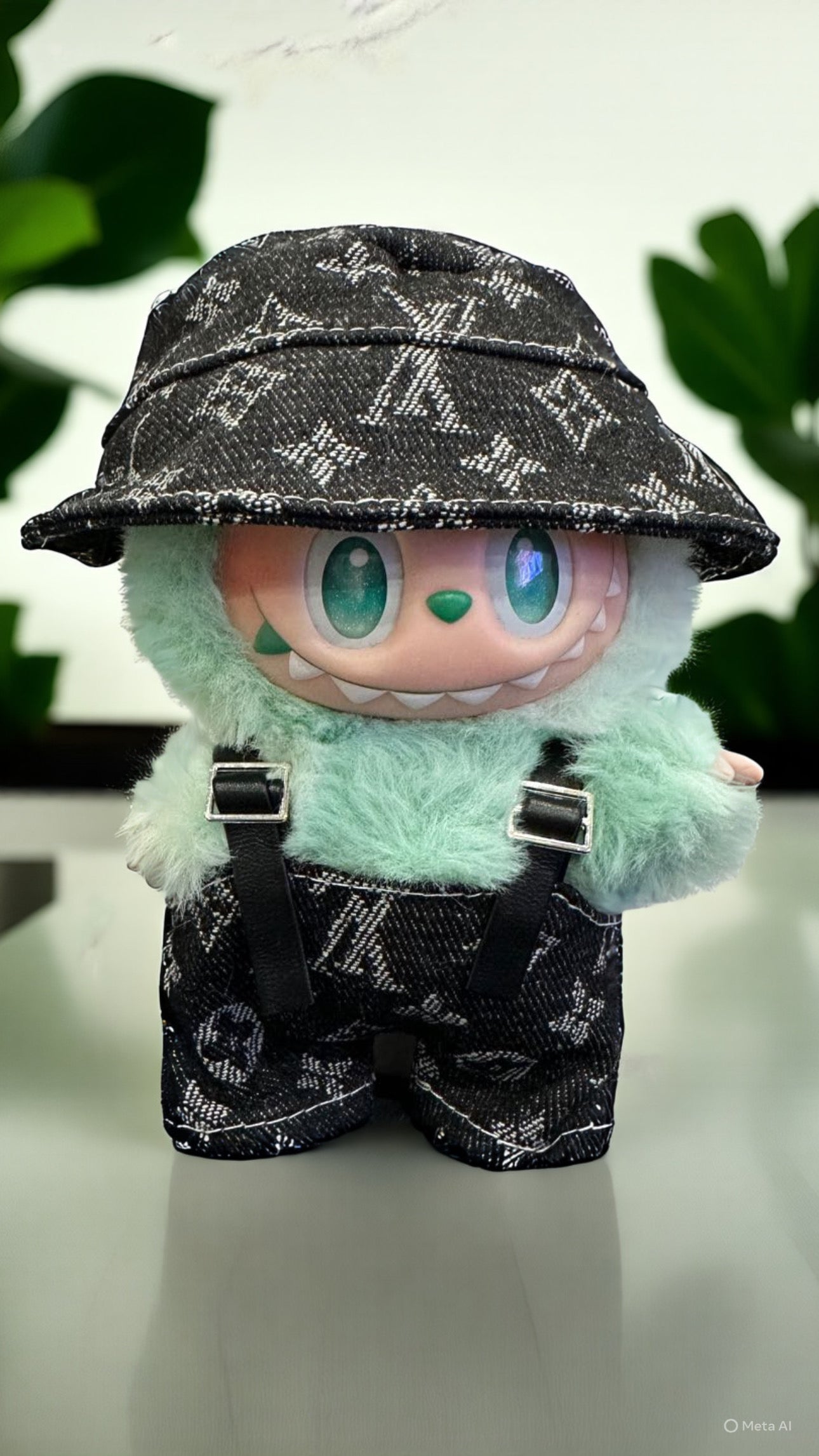 Lou - Black Monogram set